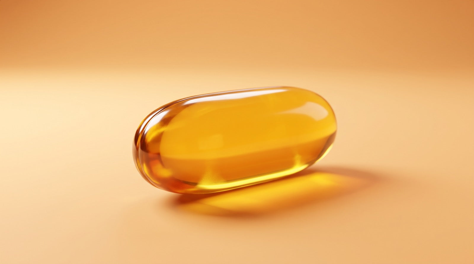 A vitamin E capsule