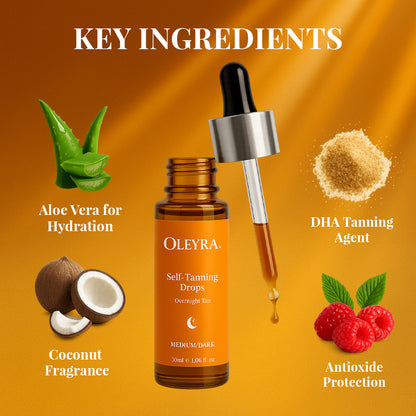 Oleyra® Overnight Tanning Drops